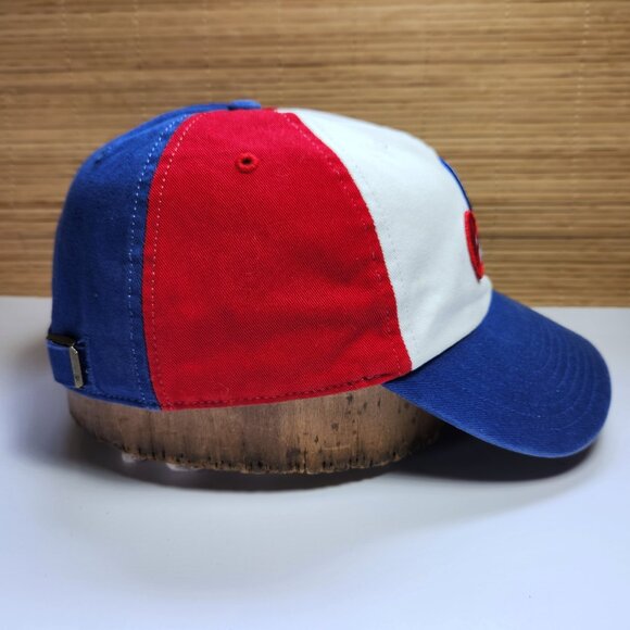 Montreal Expos MLB Strap Back Hat Cap 47 Brand Cooperstown Pinwheel Logo Mens - Picture 4 of 11